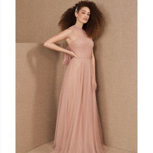 Jenny Yoo Ryder Dress - Size 10 - Whipped Apricot color - NWT!